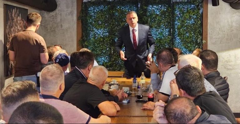 Fushatë zgjedhore: Bajqinovci me pak njerëz në tavolinë beson në “thyerje rekordesh” për LVV-në