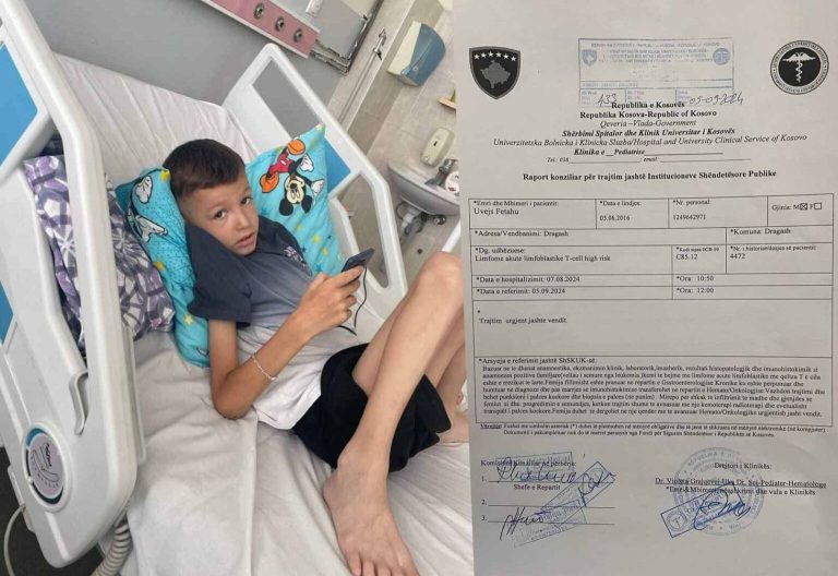 8-vjeçari Uvejs Fetahu ka nevojë urgjente për shërim jasht vendit, familja del me apel