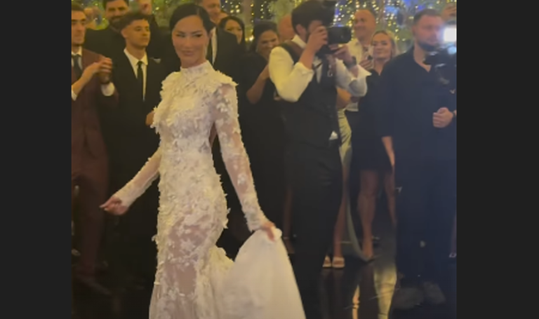 Atifete Jahjaga shkëlqen në dasmen e Dafina Zeqirit