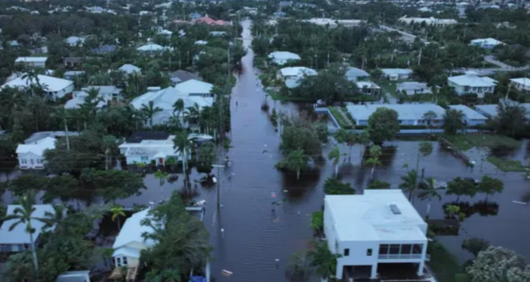 Pamjet me dron zbulojnë shkallën e përmbytjeve në Florida