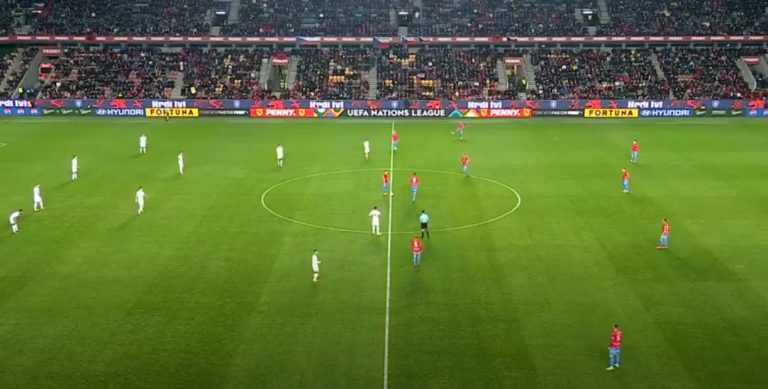 Gol në ndeshjën Çeki – Shqipëri