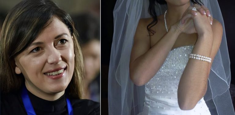 Foto e rrallë: Albulena Haxhiu në ditën e dasmës