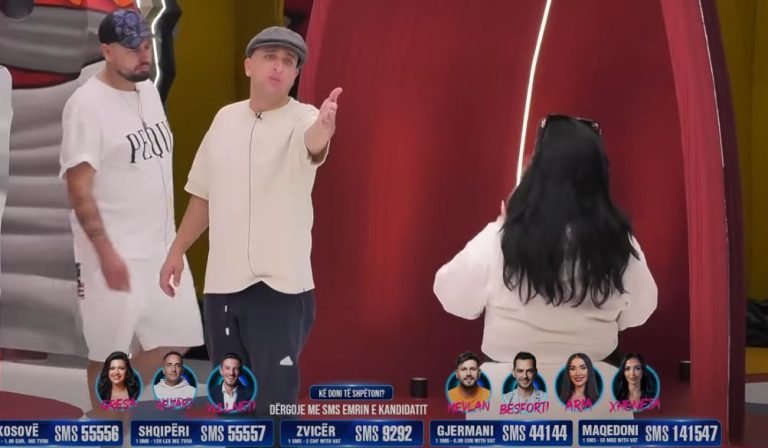 “E sëmurë”, “Pijanec”, degradon debati mes dy banorëve në ‘Big Brother’
