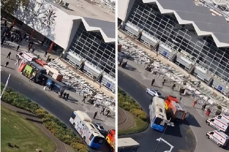 Tetë të vdekur pas shembjes së strehës së stacionit hekurudhor në Serbi
