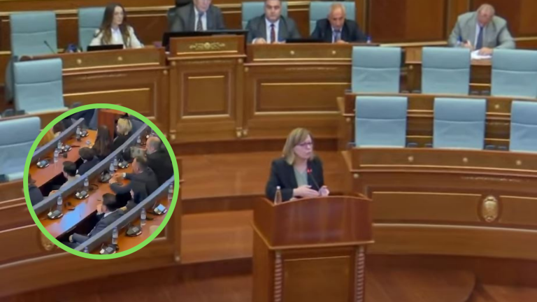 “Nxehet” Agim Bahtiri, bën këtë veprim ndaj Hykmete Bajramit derisa po fliste në Kuvend