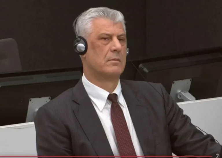 Gjykata Speciale merr një vendim për Thaçin