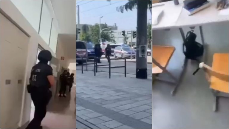 Të shtëna, panik dhe kaos – pamje të sulmit me armë në shkollën austriake që la dhjetë të vdekur dhe të tjerë të plagosur