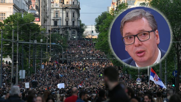 Fillon ‘bllokada totale e Serbisë’, Vuçiq u “lutet” studentëve të dorëzohen