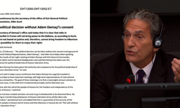 Roli i Hashim Thaçit në luftë: avokati ia shfaq diplomatit amerikan një deklaratë të Albin Kurtit, kështu përgjigjet James Rubin