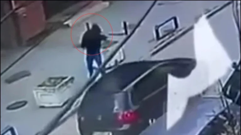 Publikohet momenti i plagoșjes me ařmë së politikanit shqiptar