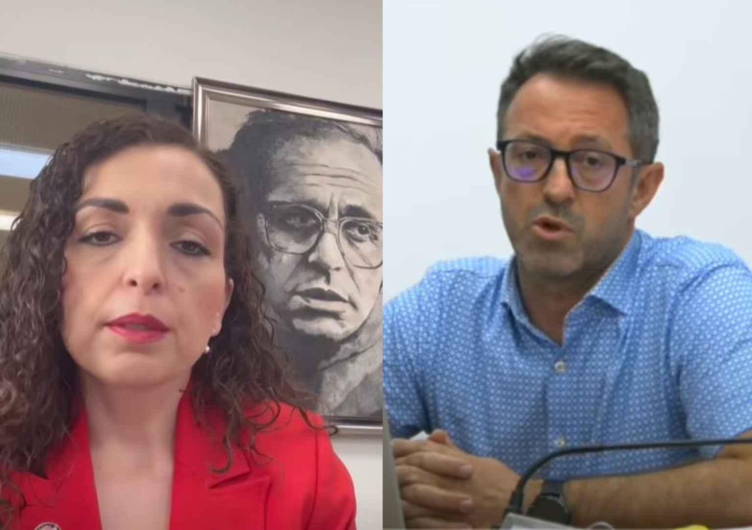 Zotëriu i Parë në detyrë gọdet Vjosa Osmanin: Fotoja e Rugovës në sfond nuk e mbulon tradhëtinë ndaj votuesve