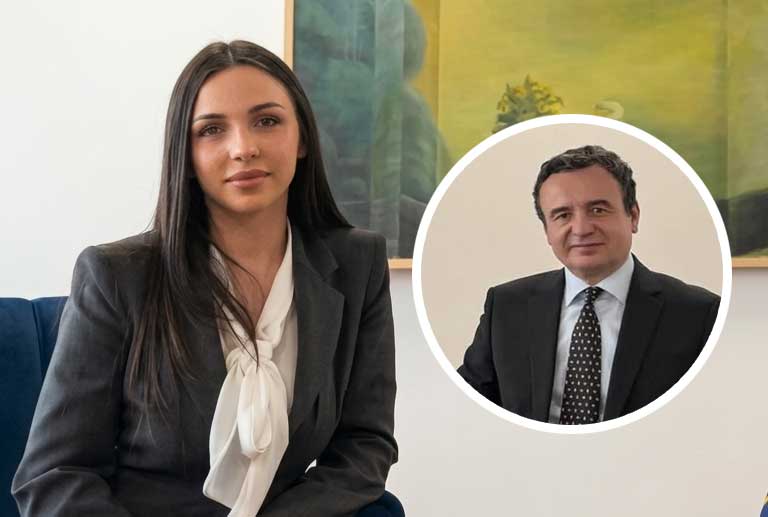 Bukuroshja me origjinë nga Sanxhaku emërohet këshilltare në kabinetin e Kryeministrit Kurti