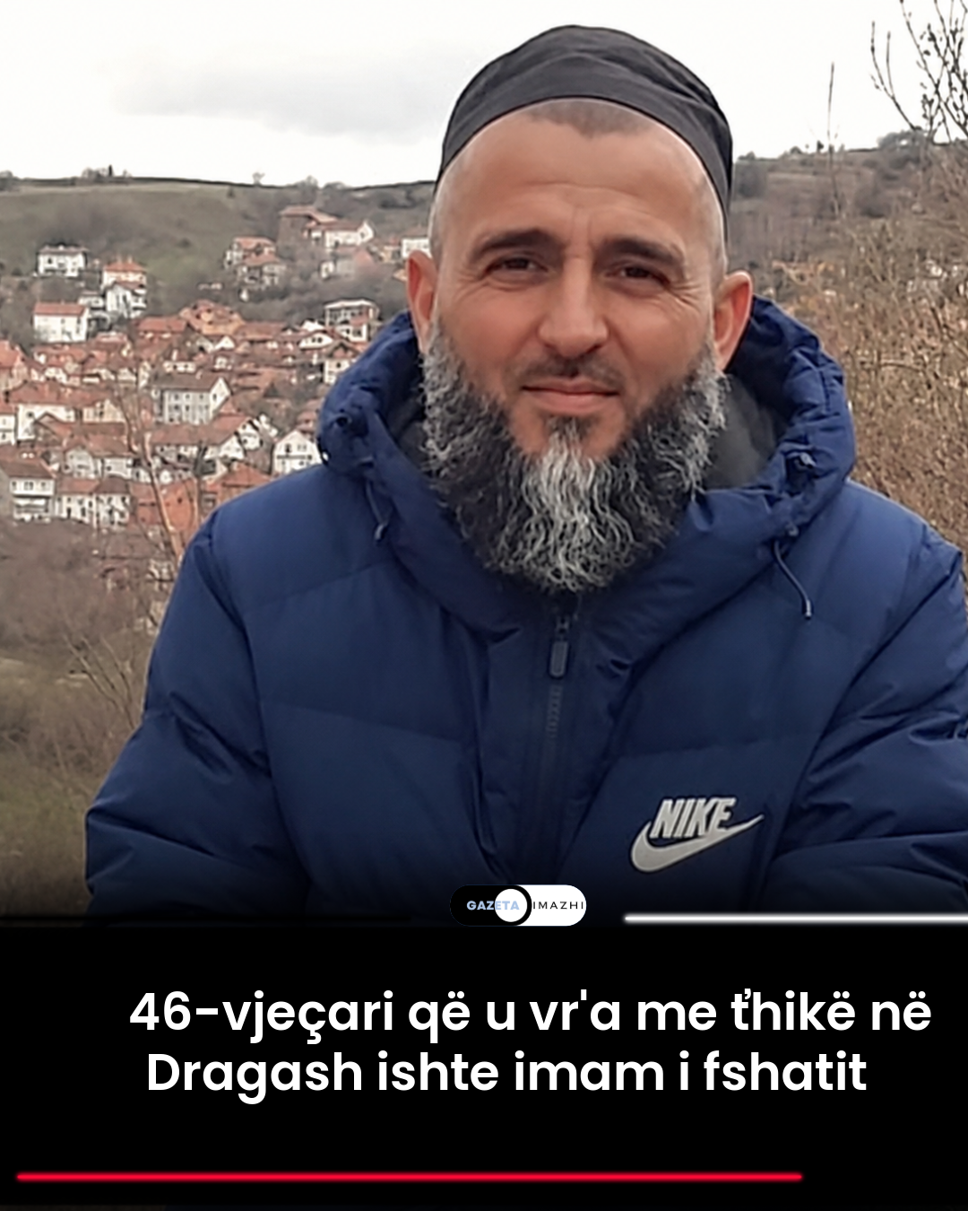 Vriťet me ťhikë imami kosovar
